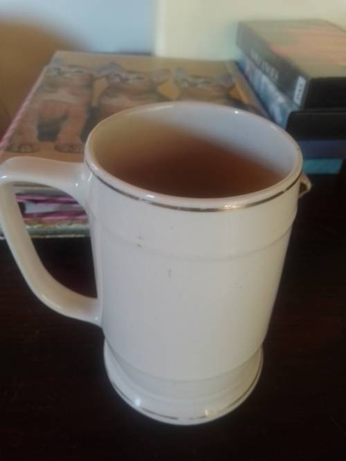 Two Rhodesian bush war souvenir, collectors item bush mugs