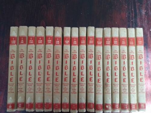 The Living Bible Encyclopedia in Story and Pictures (Art Treasure Edition, Complete 16 Volume Set)