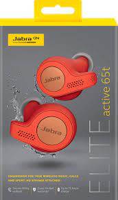 Jabra Elite Active 65t True Wireless Earbuds Waterproof RED