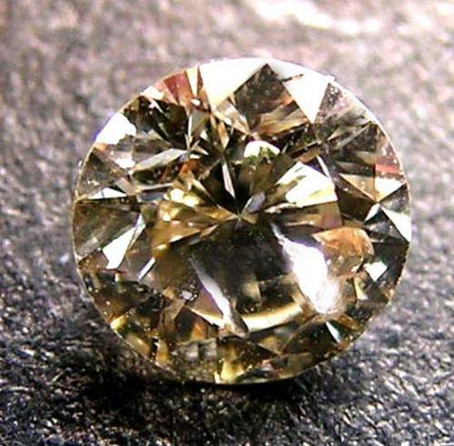 0.03ct genuine champagne diamonds