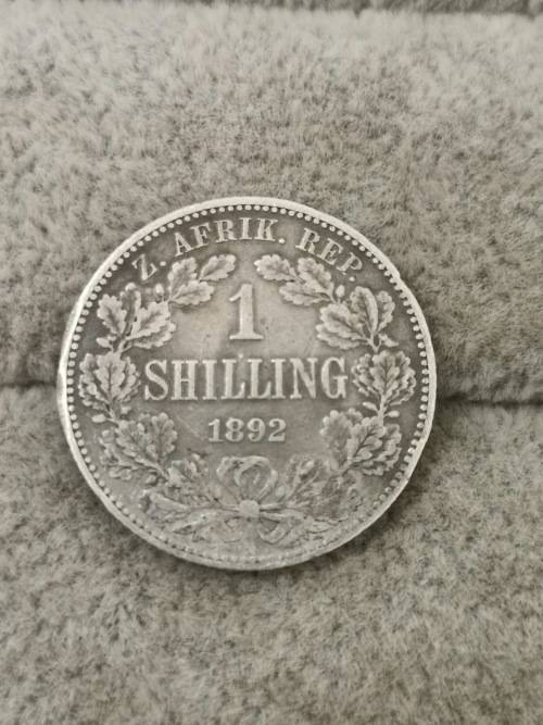 ZAR 1892 1 Shilling
