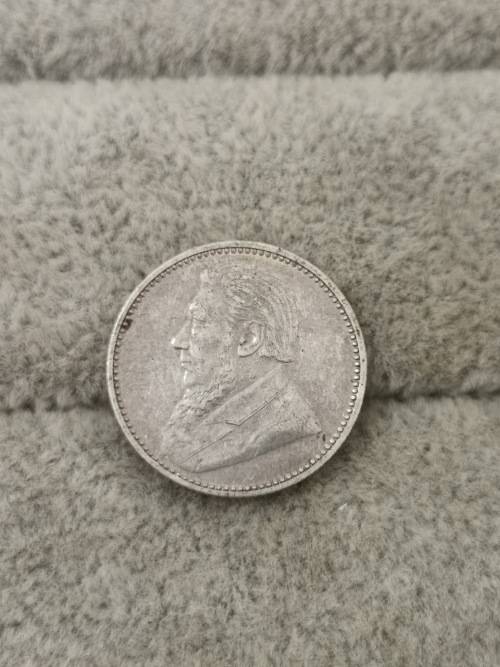 ZAR 1897 Sixpence