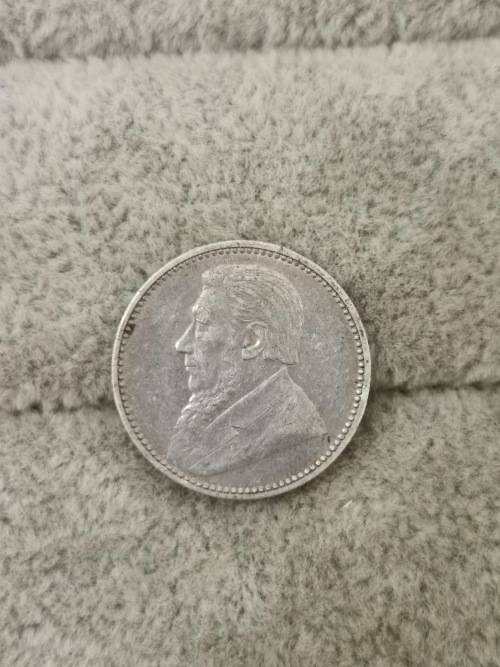 ZAR 1897 Sixpence