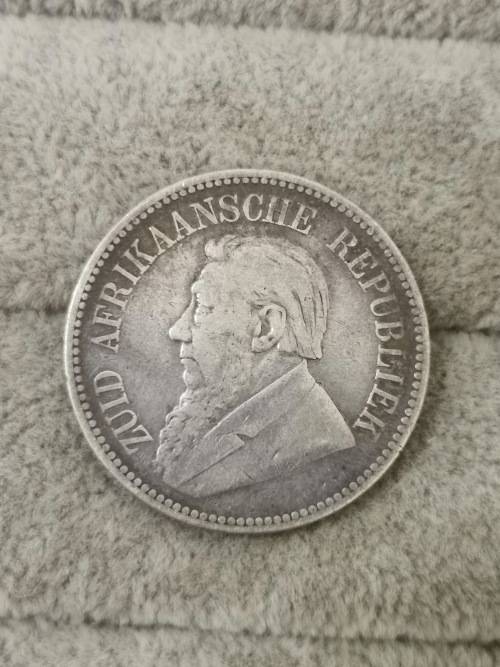 ZAR 1896 2 and 1/2 Shilling