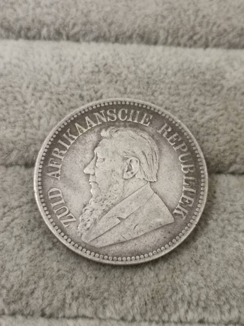 ZAR 1896 2 and 1/2 Shilling