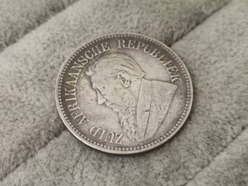 ZAR 1896 2 and 1/2 Shilling