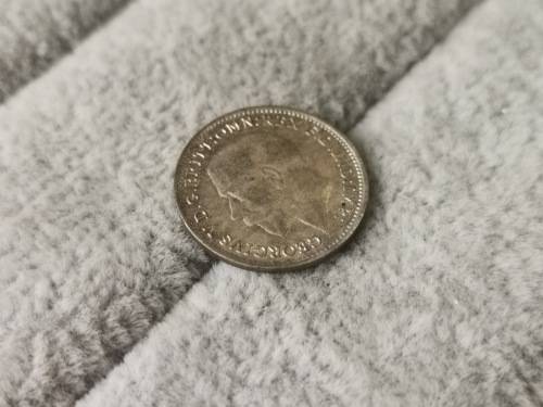 1921 British 3 Pence