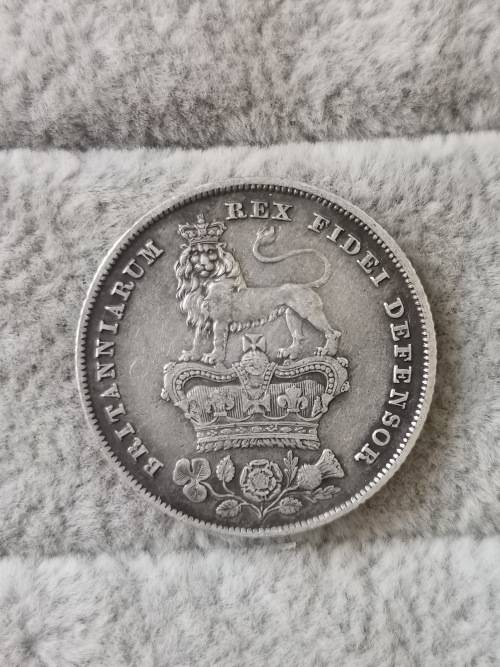 British 1826 Shilling