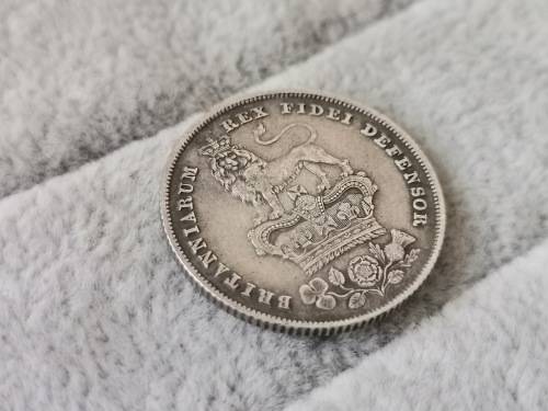 British 1826 Shilling