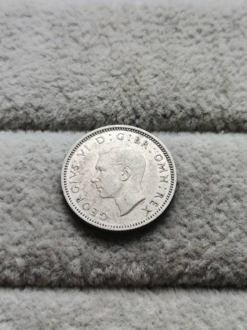 1940 British Sixpence