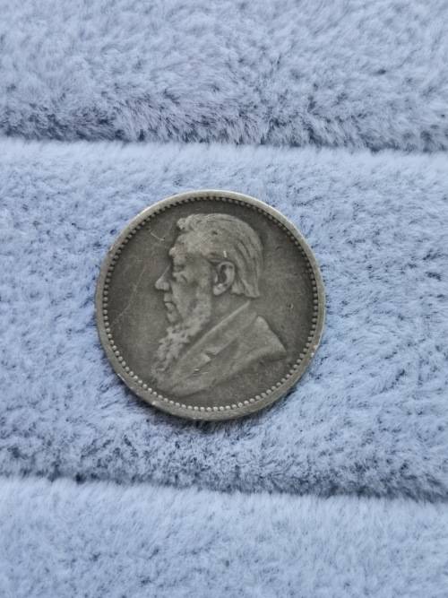 ZAR 1892 Threepence