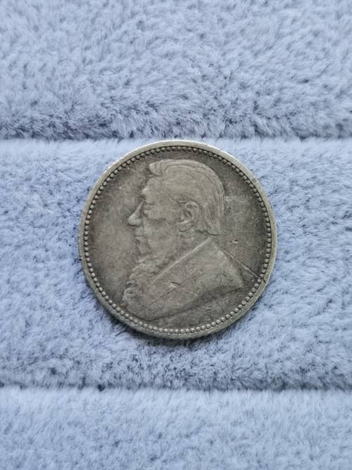 ZAR 1892 Sixpence