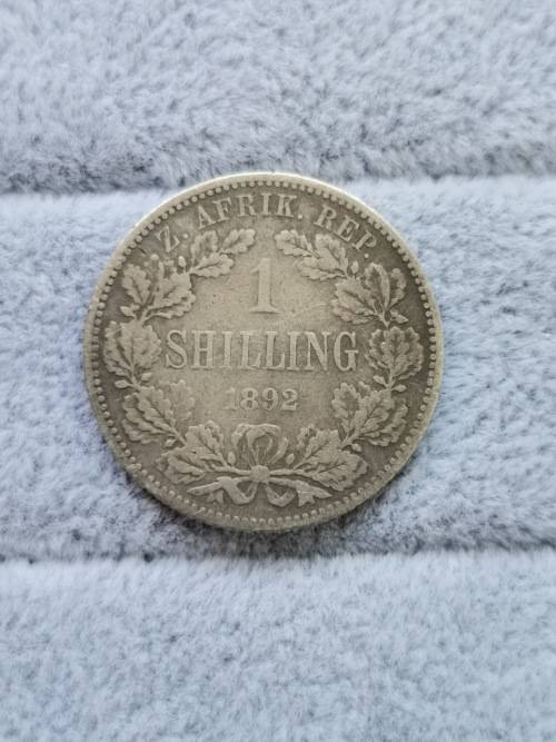 ZAR 1892 One Shilling