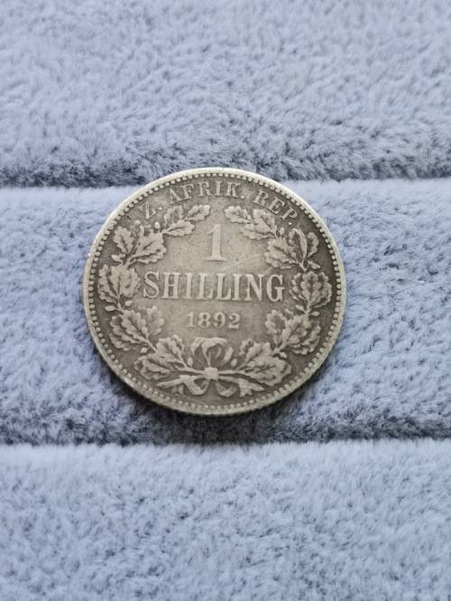 ZAR 1892 One Shilling