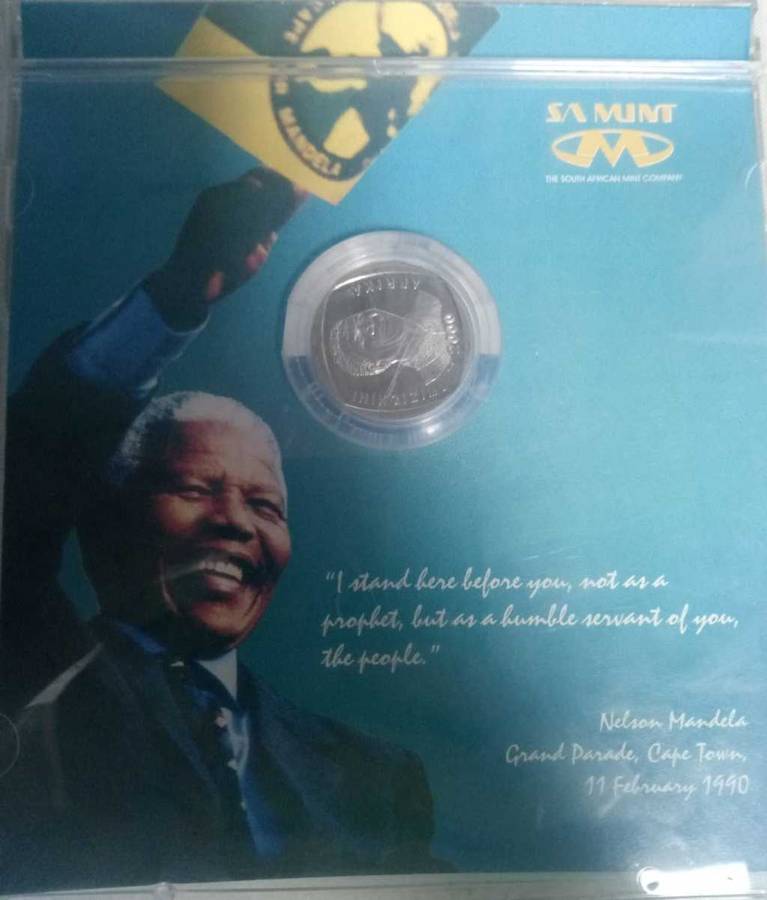 2000 Proof R5 Nelson Mandela Grand Parade