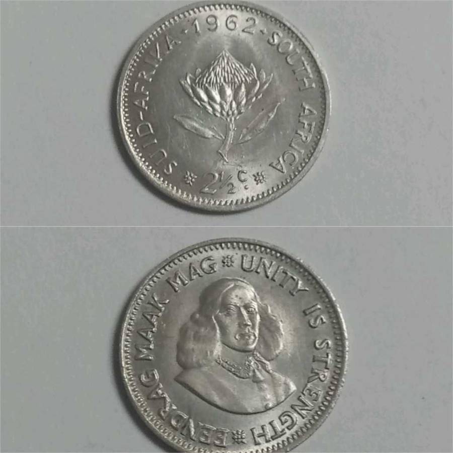 RSA 1962 Two and a Half Cent