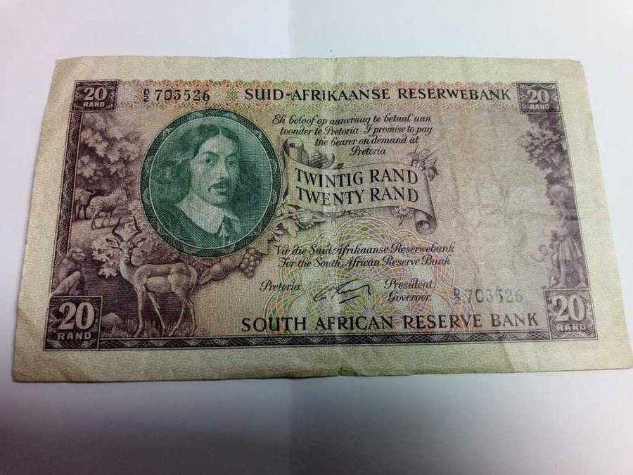 1962 Twenty Rand G Rissik
