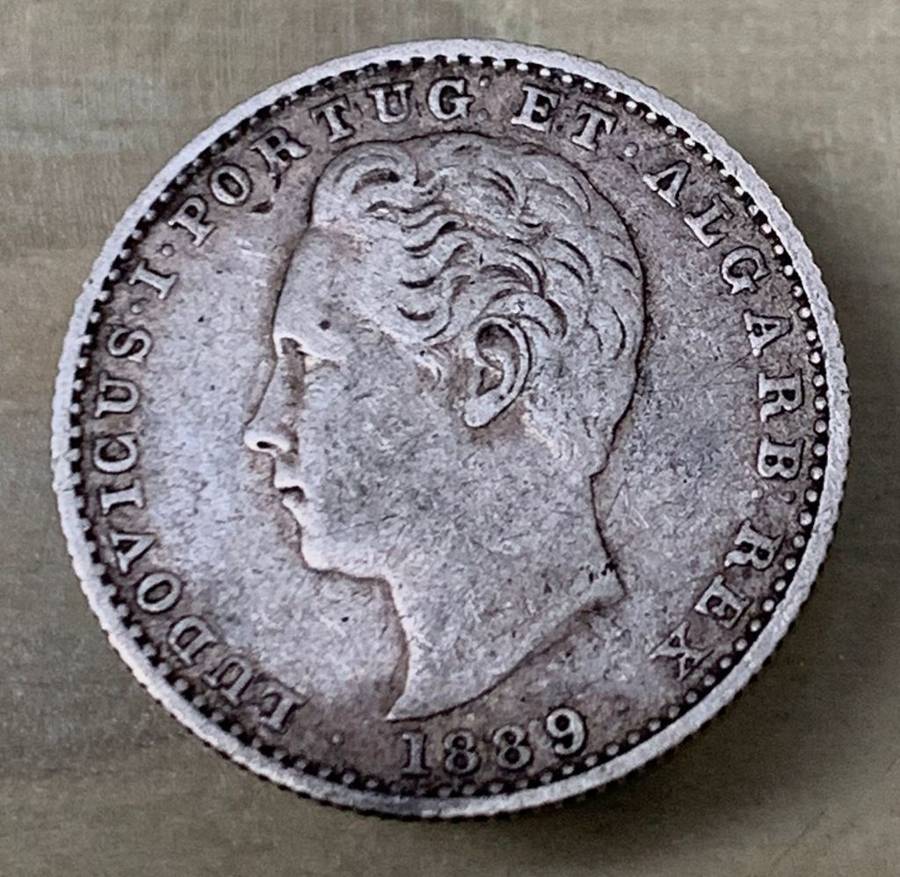 Portugal 100 Reis 1889