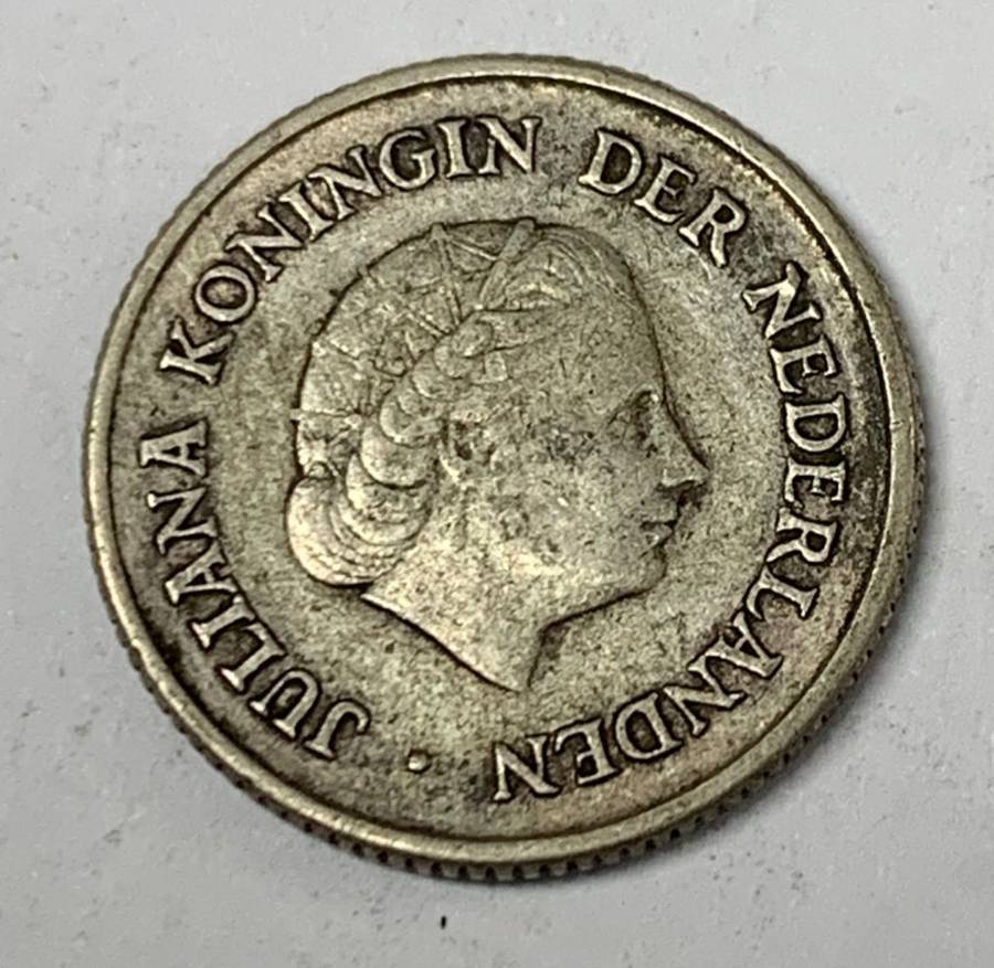 Netherlands Antilles 1/4 Gulden 1967