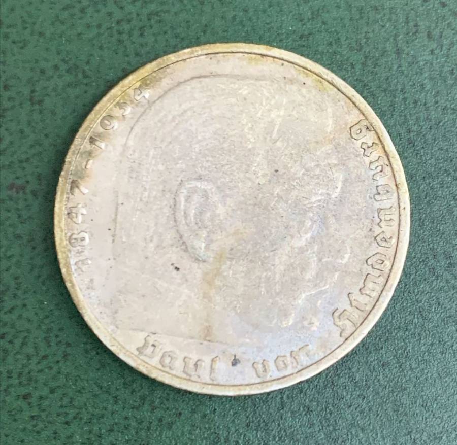Germany 5 Deutschmark 1938A