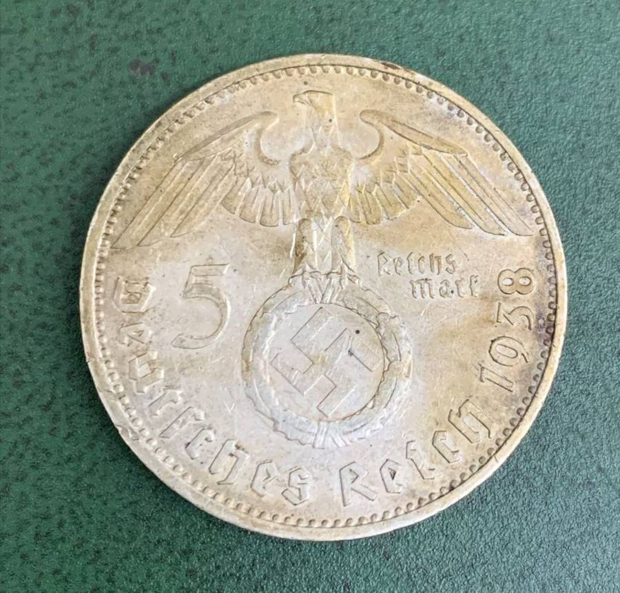 Germany 5 Deutschmark 1938A
