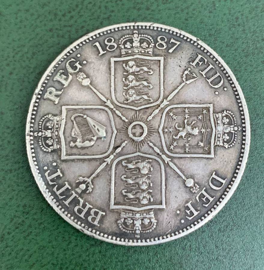 UK 1 Florin 1887