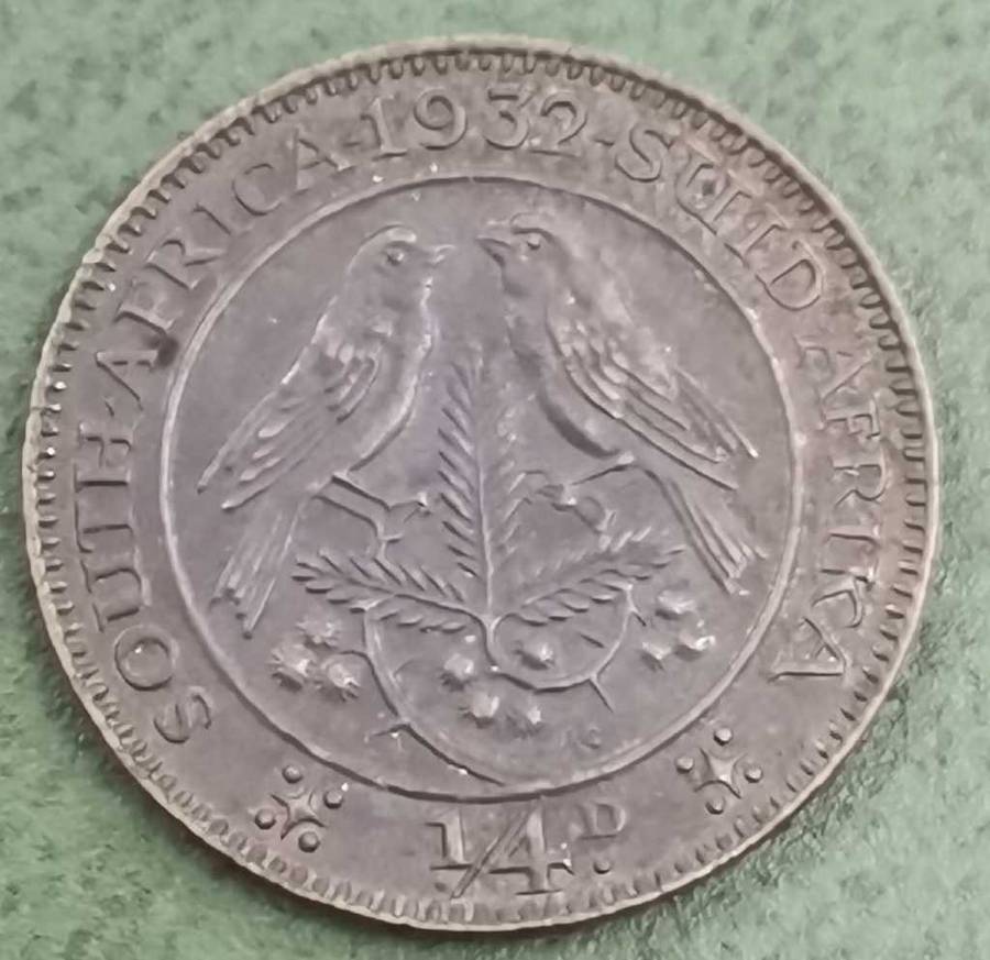 Union 1/4 Penny 1932 - Beautiful condition