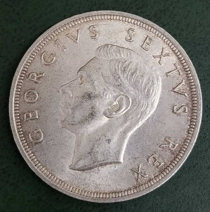 Union 5 Shilling 1950 - Nice condition