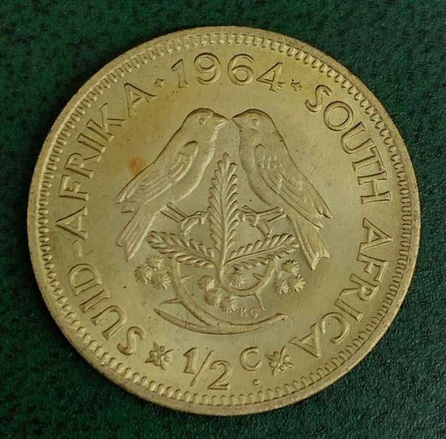 RSA 1/2 Cent 1964 - Beautiful condition