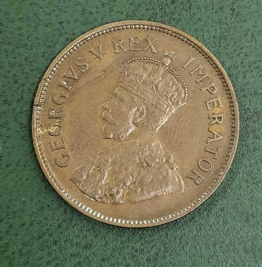Union 1/2 Penny 1934
