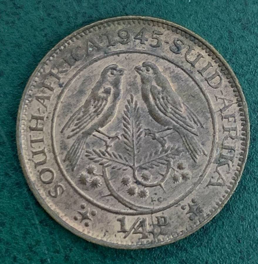 Union 1/4 Penny 1945
