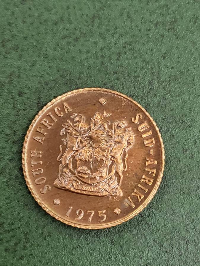 RSA 1975 Proof 1/2 Cent