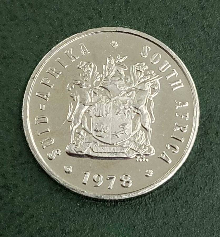 RSA 1978 Proof 5 Cent