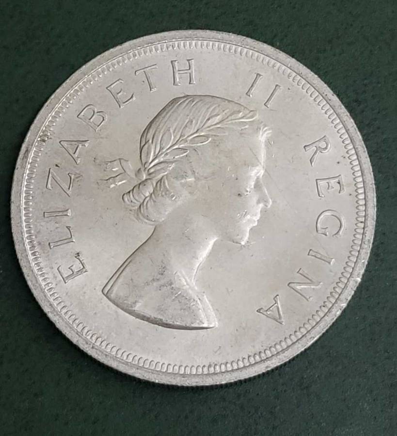 Union 5 Shillings 1957
