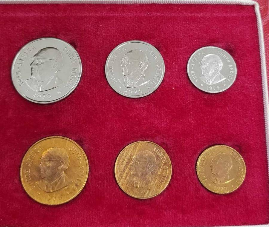 RSA Loose Proof Set 1979-20c,10c,5c,2c,1c,1/2c