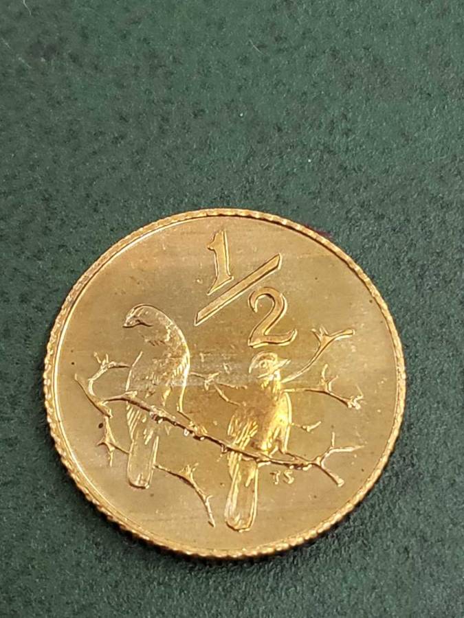 RSA Proof 1/2 Cent 1981