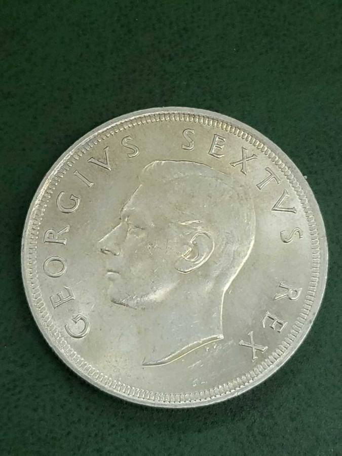 Union 5 Shillings 1951 - UNC condition