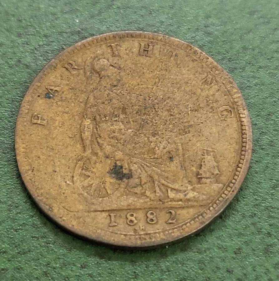 Britain Farthing 1882