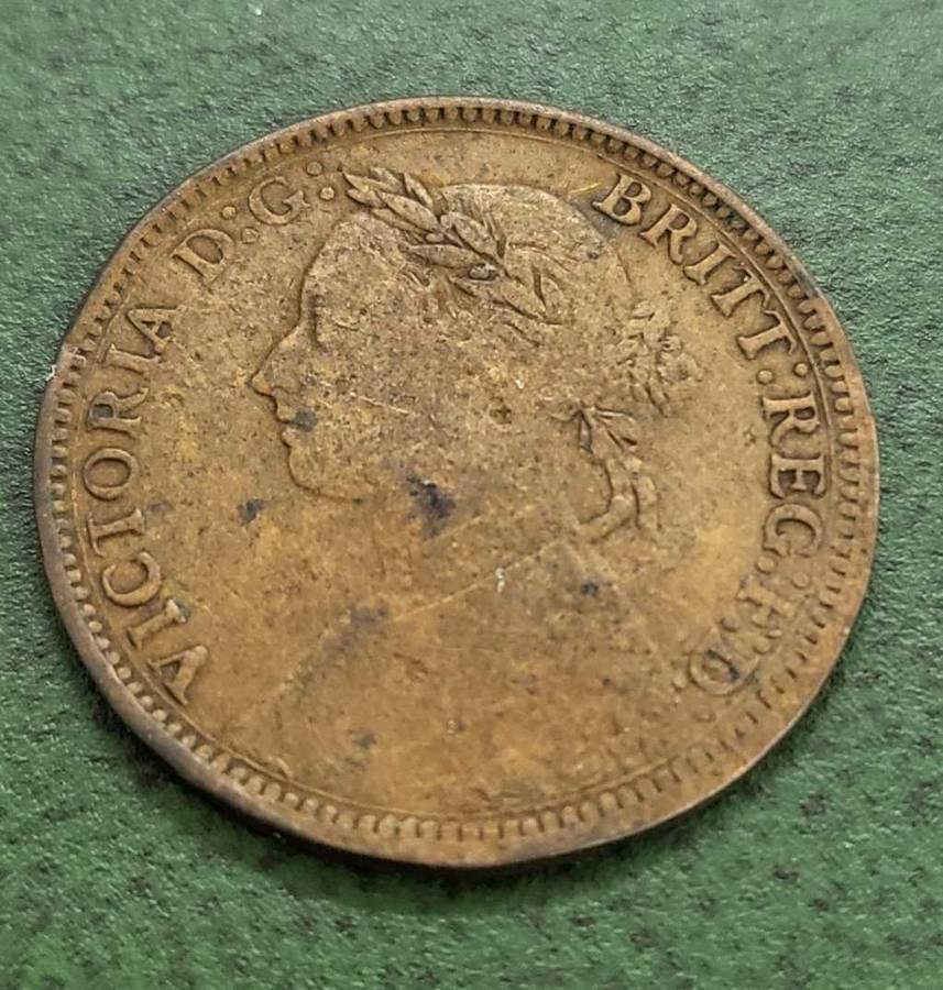 Britain Farthing 1882