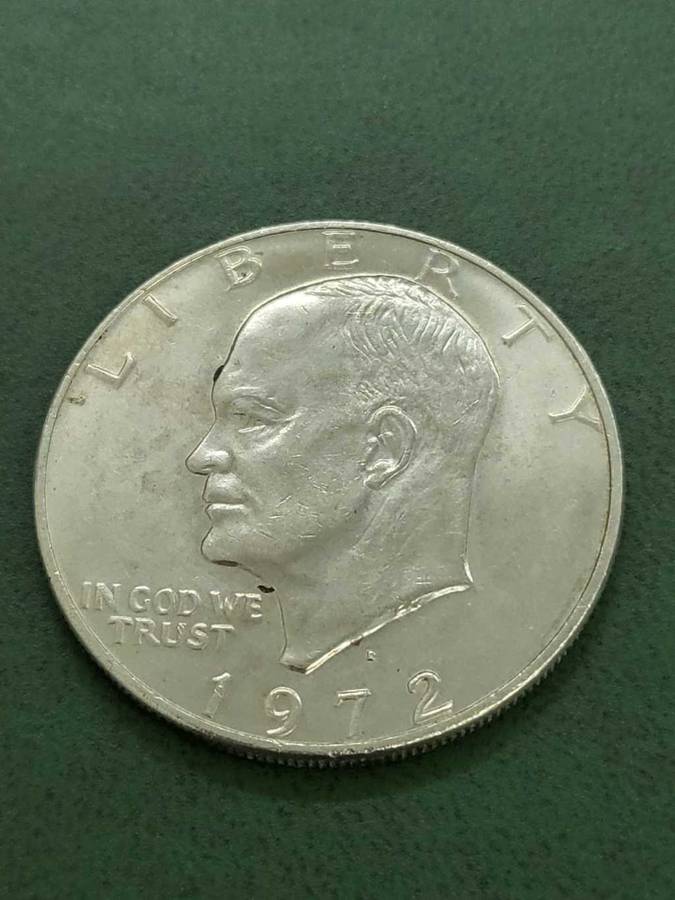 USA 1 Dollar 1972D-Eisenhower Dollar