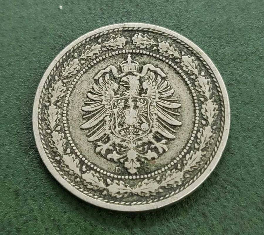 **R1 Auction** Germany 20 Pfenning 1888