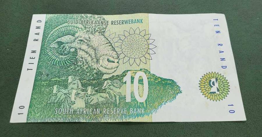 SA 10 Rand 1993-AA Prefix