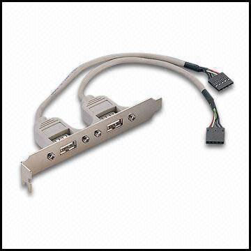 2 port USB Add-on Bracket for any motherboard