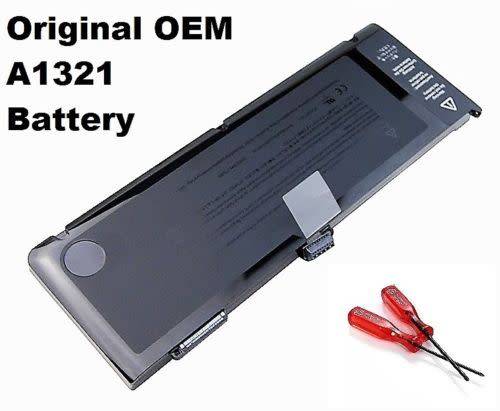 OEM A1321 Battery for Apple MacBook Pro 15" inch A1286 (Only for Mid 2009, Early/Late 2010), fits MC