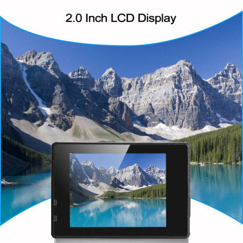 4K Sports Camera - Sony 179 Sensor, 30fps, 170-Degree Lens, 16MP, IP68, Case,HDMI Out,2-Inch Display