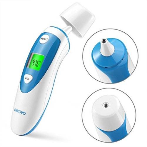 Digital Medical Infrared Forehead and Ear Thermometer for Baby ,Kids and Adults - Fever Indicator