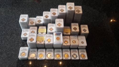 Collection of Graded Mandela Coins