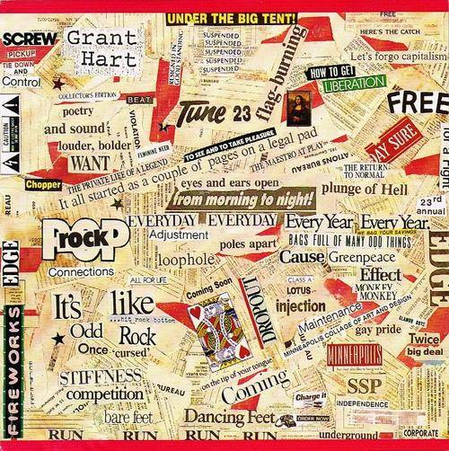 GRANT HART: INTOLERANCE - USA SST RECORDS pressing CD