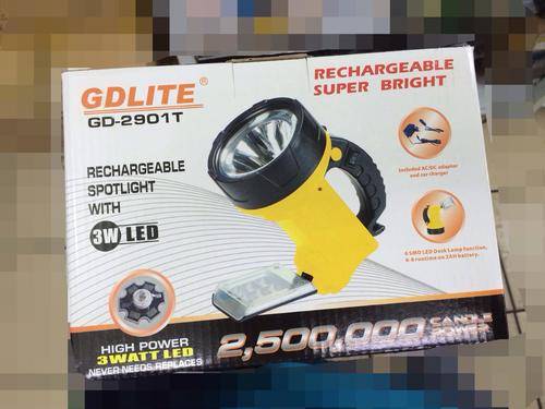 Candle Power Rechargeable Spotlight