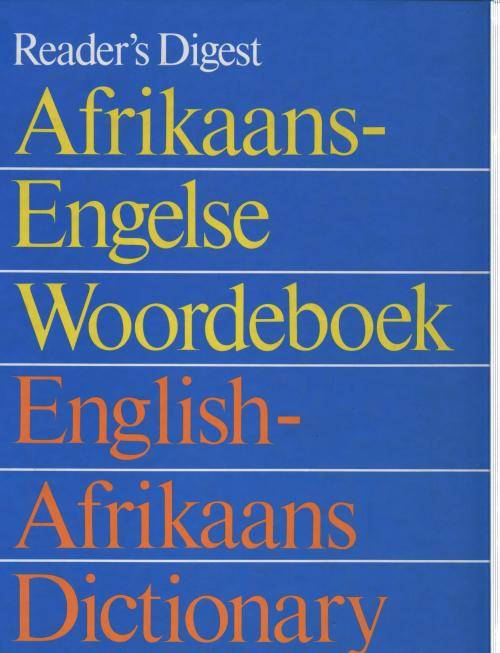 Afrikaans-English, English-Afrikaans Dictionary